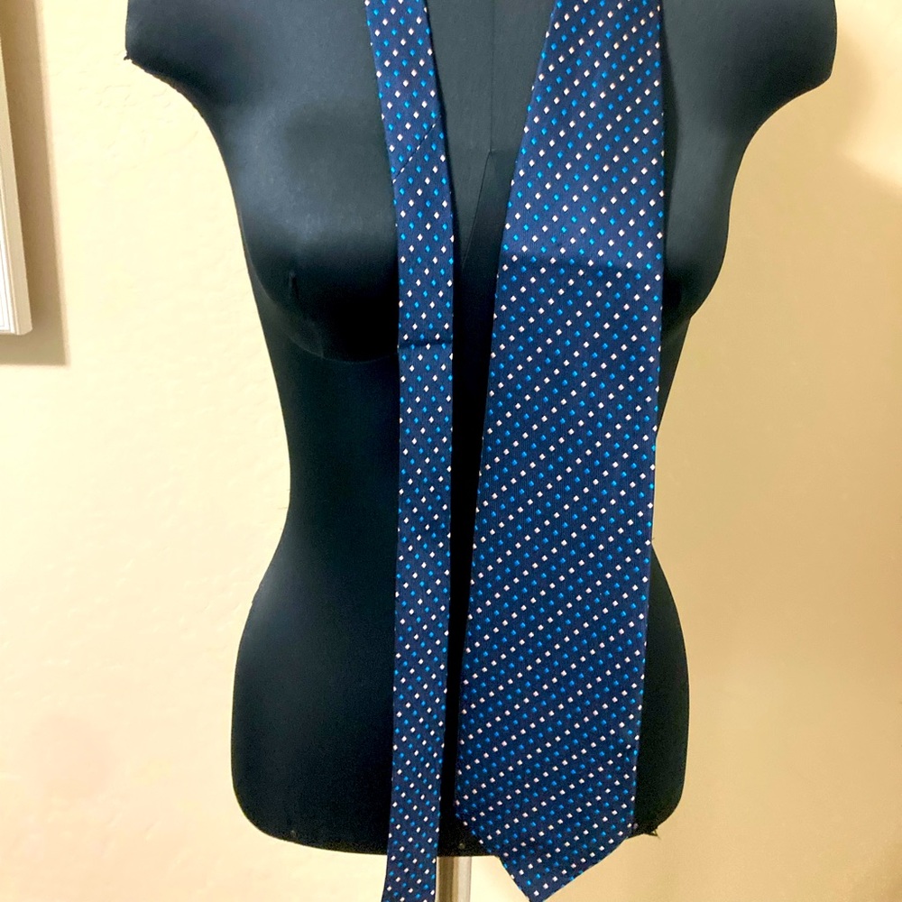 Zegna patterned silk tie - breathtaking all silk! 199 new on sale for just 35